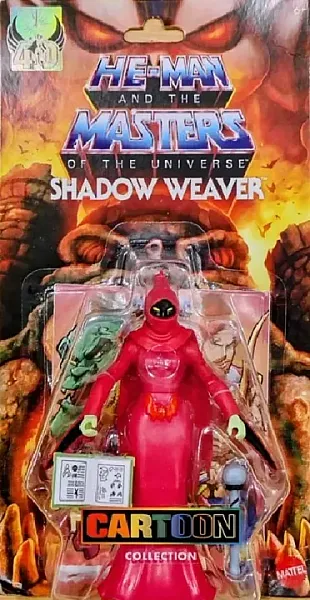 MASTERS OF THE UNIVERSE ORIGINS ACTION FIGURE CARTOON COLLECTION: SHADOW WEAVER 14 CM